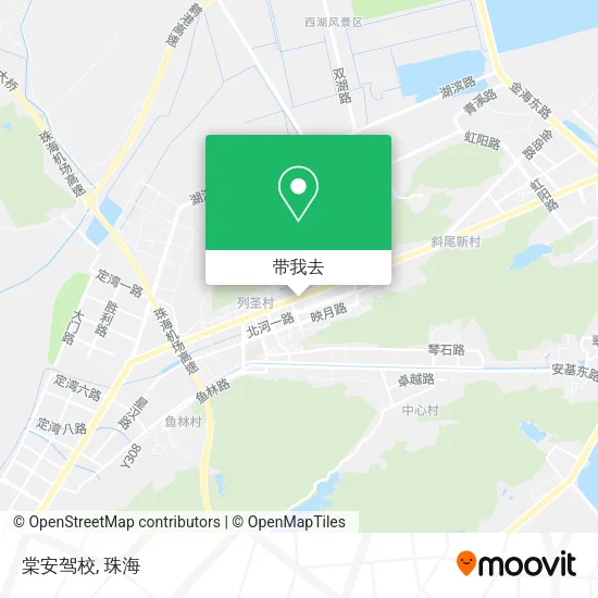 棠安驾校地图