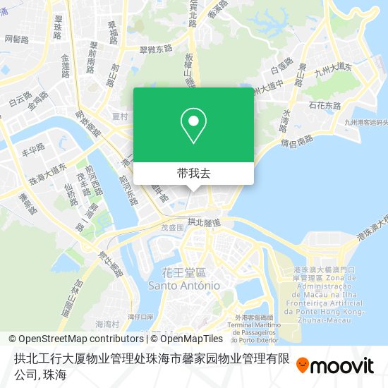 拱北工行大厦物业管理处珠海市馨家园物业管理有限公司地图