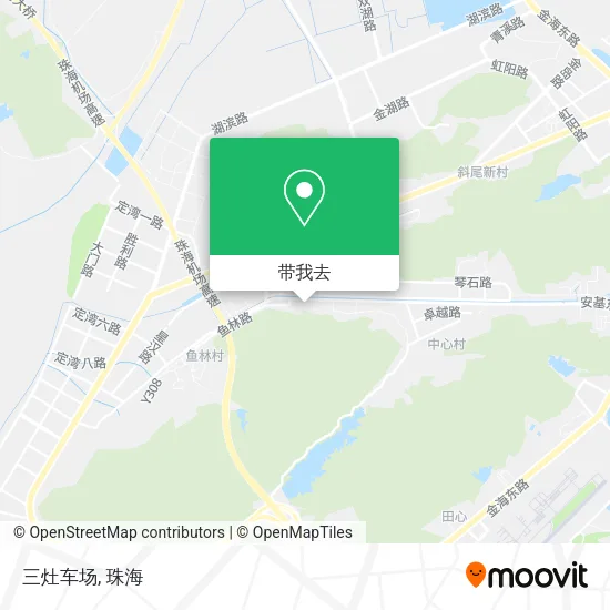 三灶车场地图