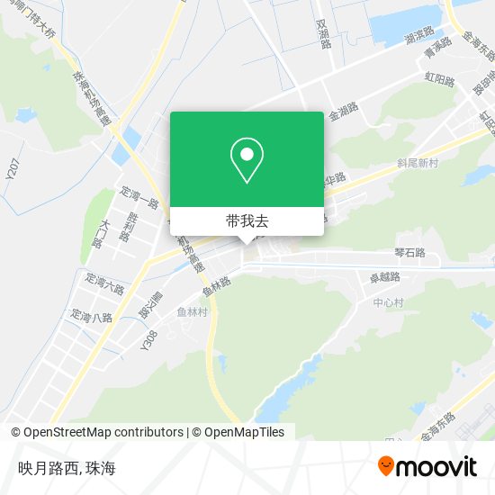 映月路西地图