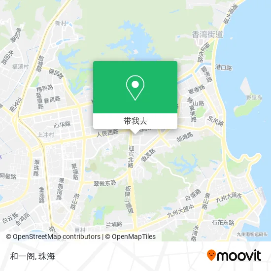 和一阁地图