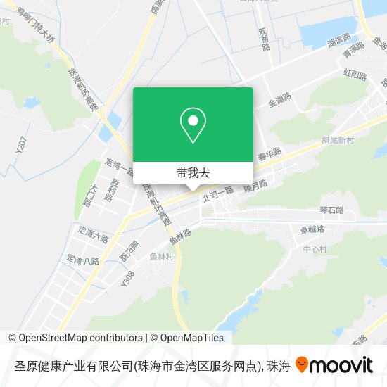 圣原健康产业有限公司(珠海市金湾区服务网点)地图