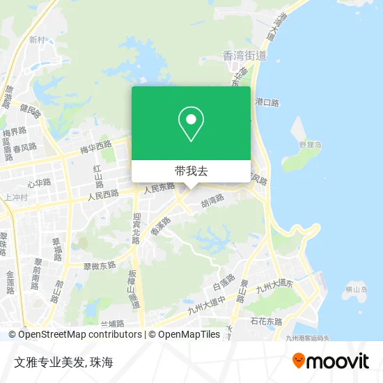 文雅专业美发地图