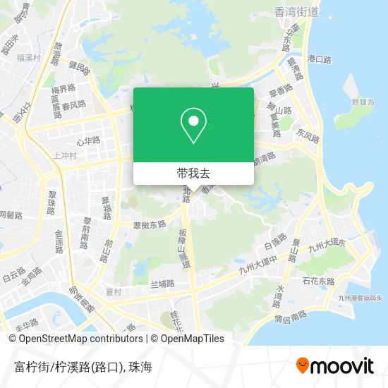 富柠街/柠溪路(路口)地图