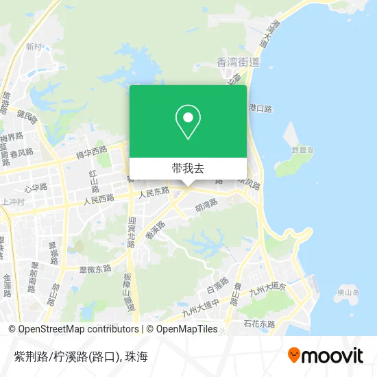紫荆路/柠溪路(路口)地图