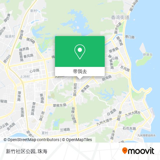 新竹社区公园地图
