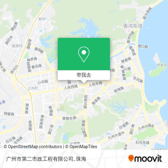广州市第二市政工程有限公司地图