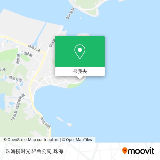 珠海慢时光.轻舍公寓地图