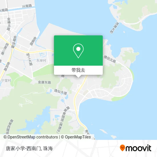 唐家小学-西南门地图