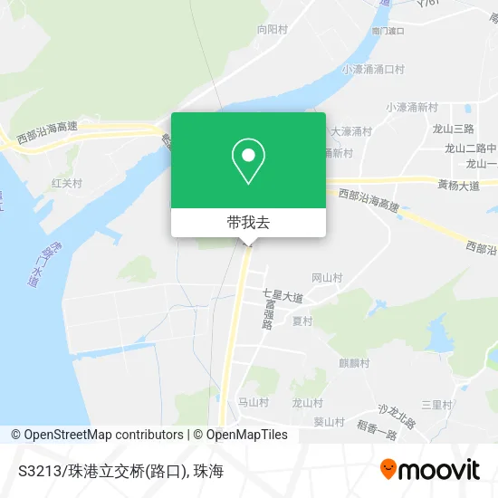 S3213/珠港立交桥(路口)地图