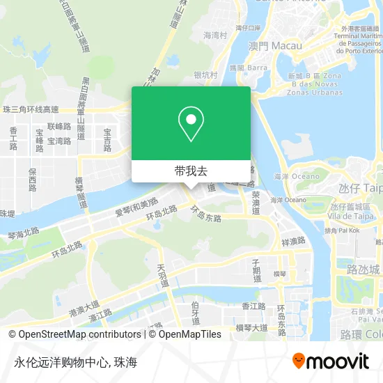 永伦远洋购物中心地图