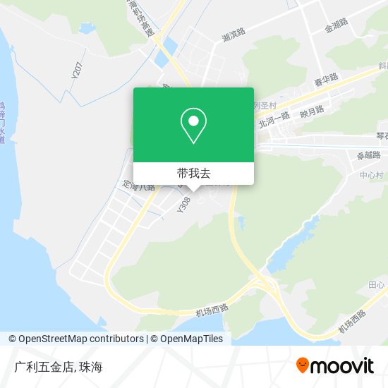 广利五金店地图
