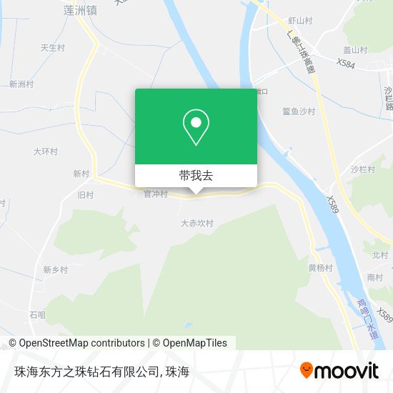 珠海东方之珠钻石有限公司地图