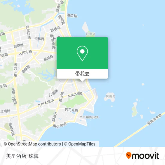美星酒店地图