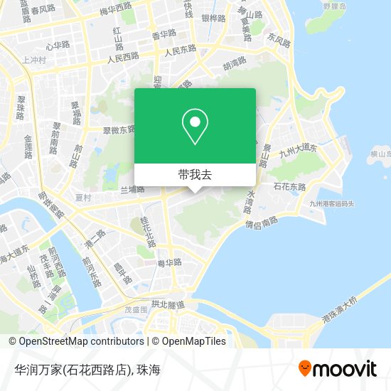 华润万家(石花西路店)地图