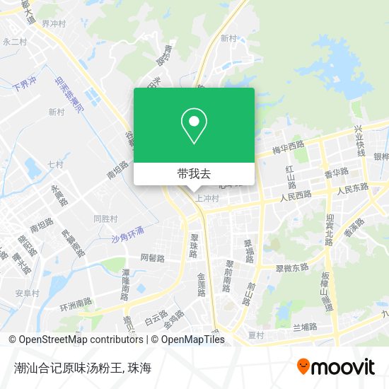 潮汕合记原味汤粉王地图
