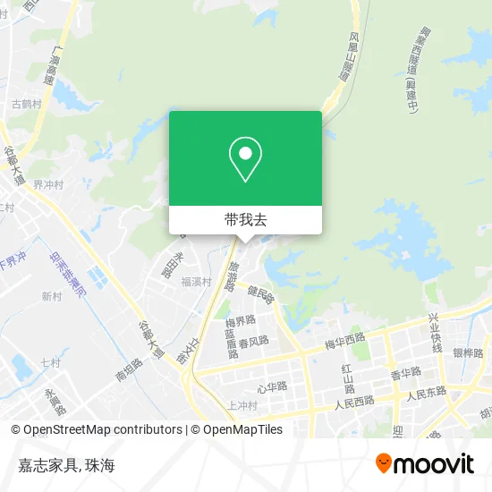 嘉志家具地图