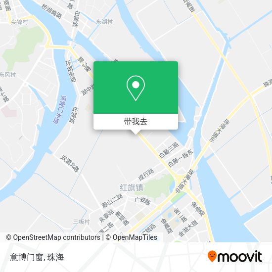 意博门窗地图