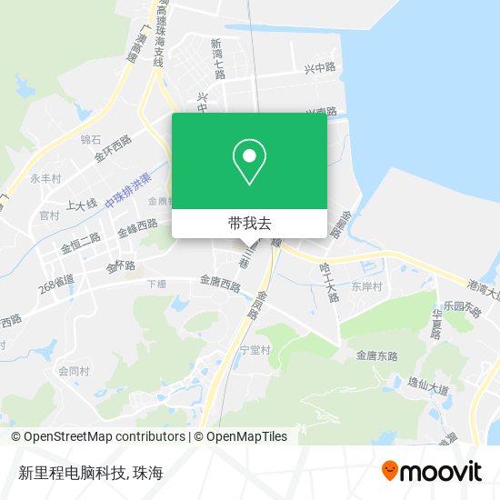 新里程电脑科技地图