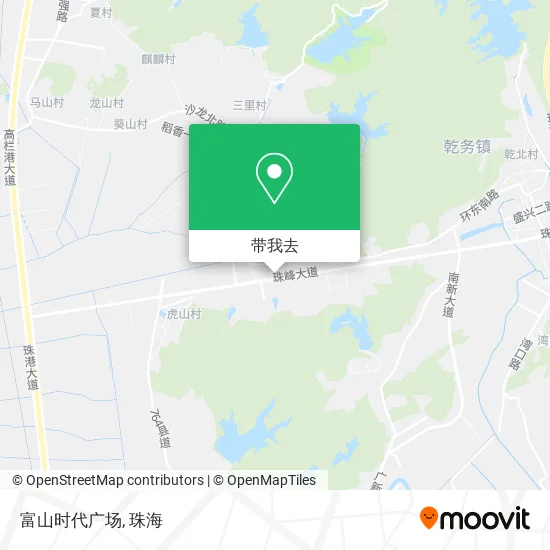 富山时代广场地图