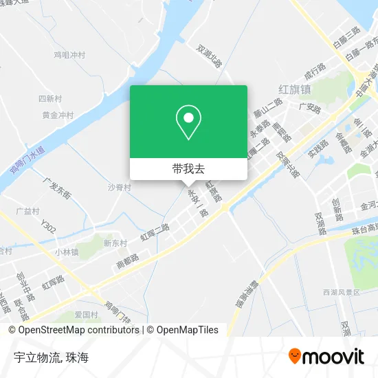 宇立物流地图