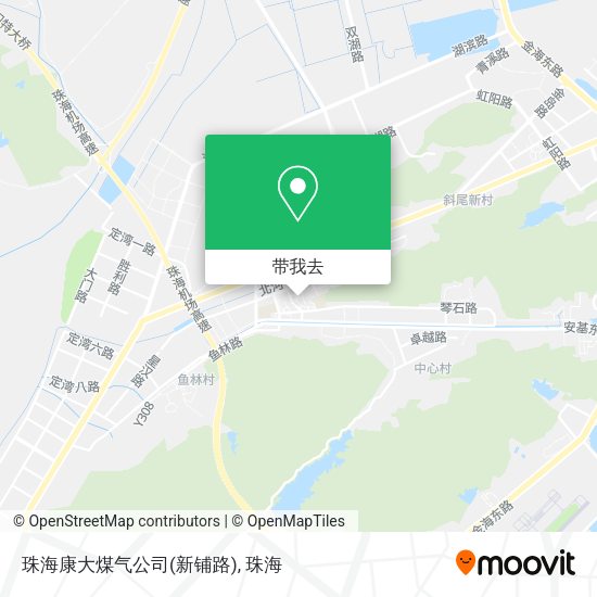 珠海康大煤气公司(新铺路)地图