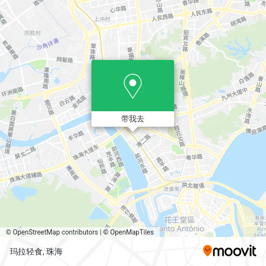 玛拉轻食地图