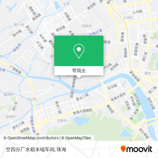 空四分厂水箱末端车间地图
