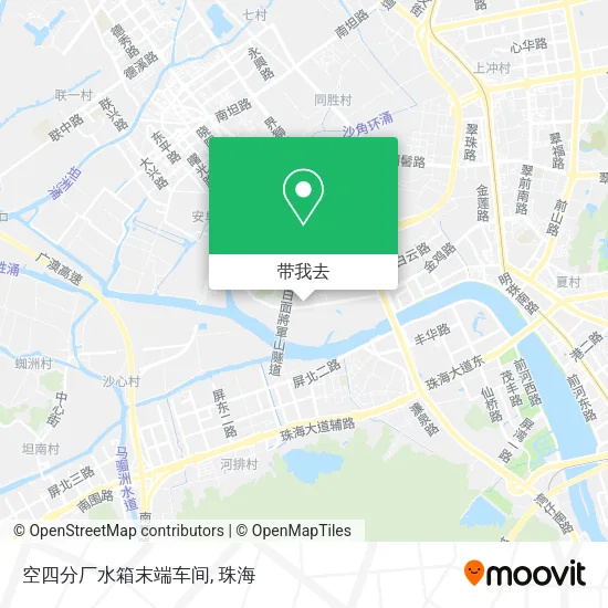 空四分厂水箱末端车间地图