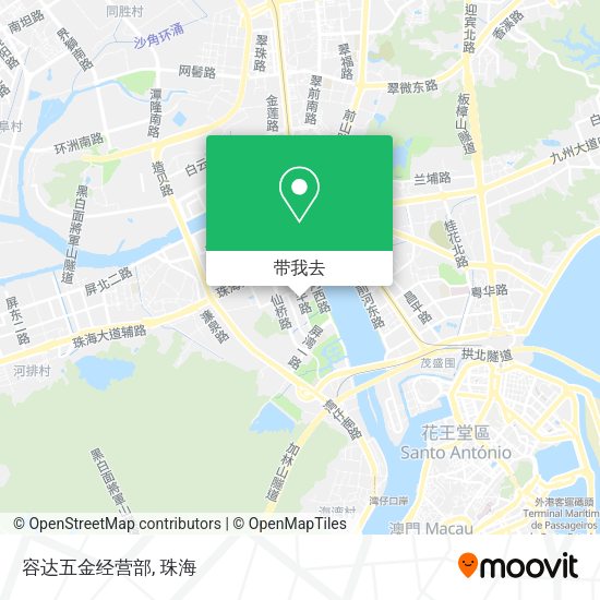 容达五金经营部地图