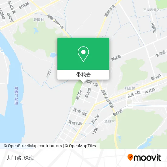 大门路地图