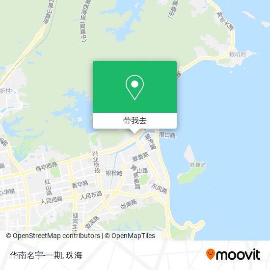 华南名宇-一期地图