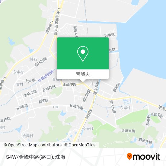 S4W/金峰中路(路口)地图