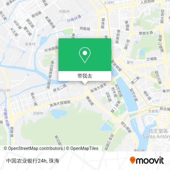 中国农业银行24h地图