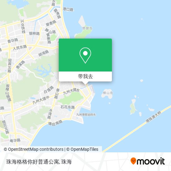 珠海格格你好普通公寓地图