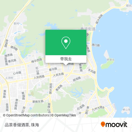 品茶香烟酒茶地图
