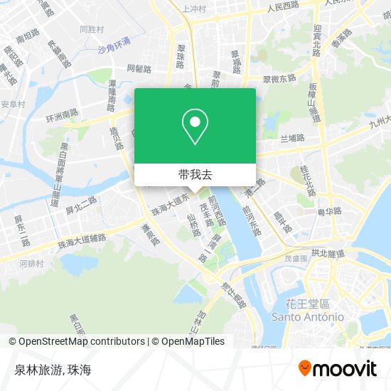 泉林旅游地图
