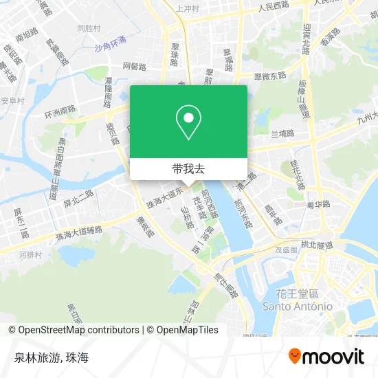 泉林旅游地图