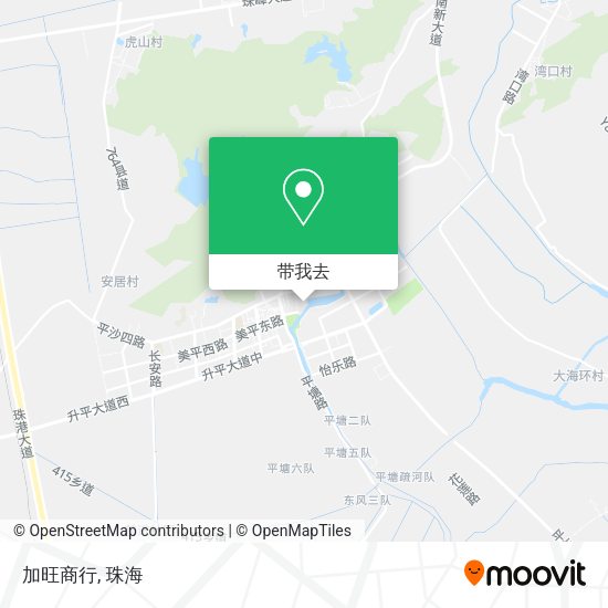 加旺商行地图