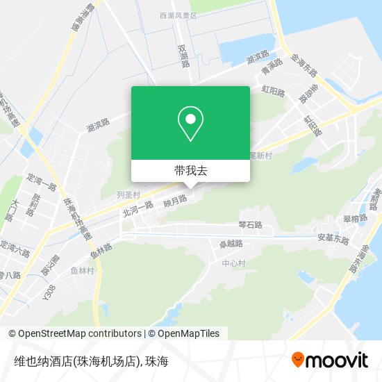 维也纳酒店(珠海机场店)地图