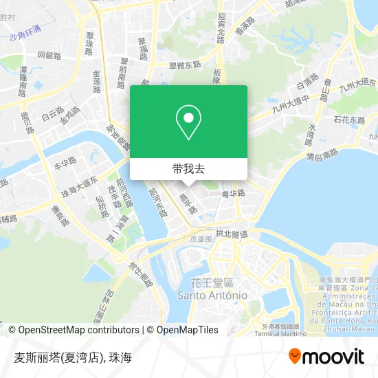 麦斯丽塔(夏湾店)地图