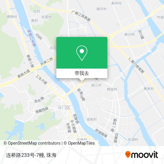 连桥路233号-7幢地图