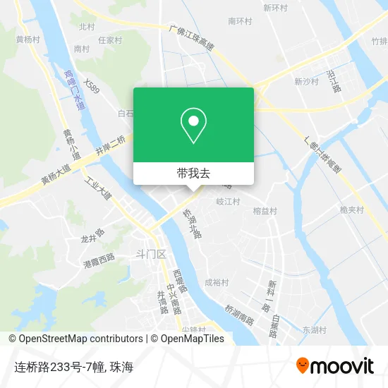连桥路233号-7幢地图