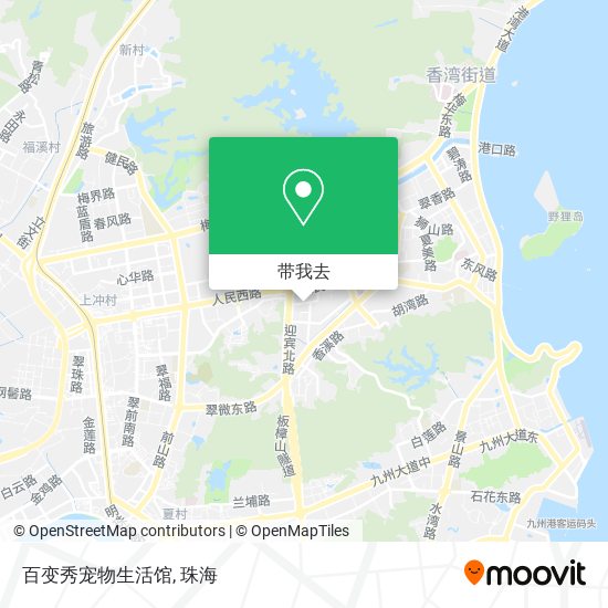 百变秀宠物生活馆地图