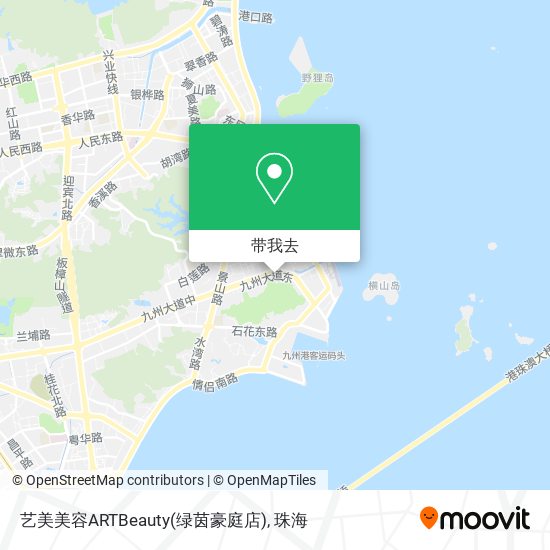 艺美美容ARTBeauty(绿茵豪庭店)地图