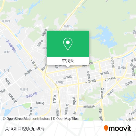 荚恒姐口腔诊所地图