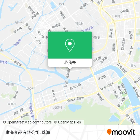 康海食品有限公司地图