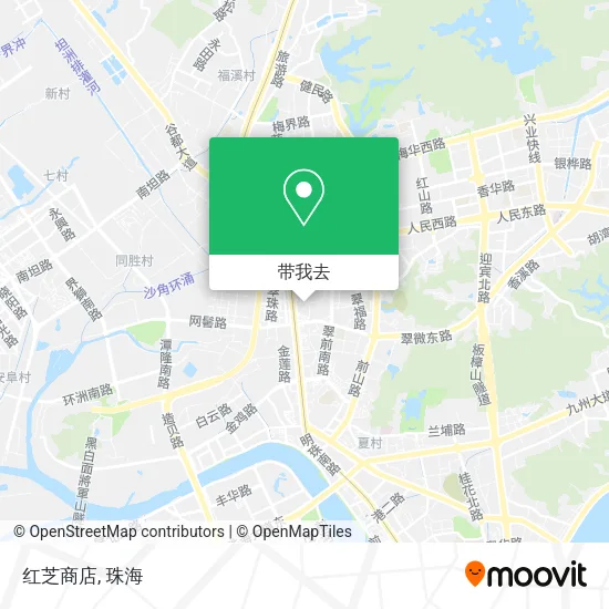 红芝商店地图