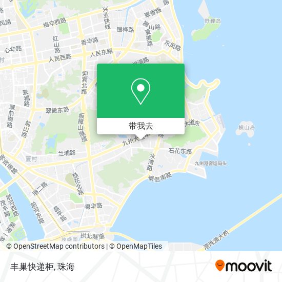 丰巢快递柜地图