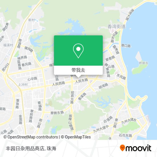 丰园日杂用品商店地图